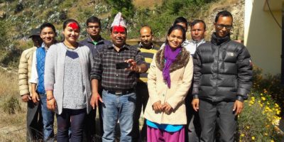 सिंचाइ विकास डिभजन सल्यानबाट डिभजन प्रमख अखलाक सर र सई बिमला मेमको बिदाई पश्चात