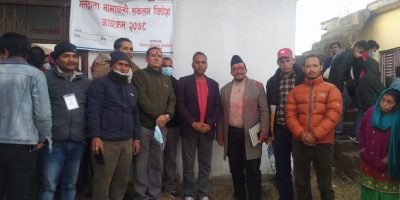 मतदाता नामावली संकलनको अनुगमन  बागचौर