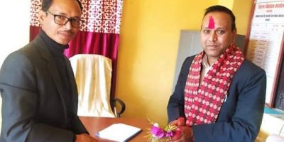 जिनिअ मधुकर कुमार साहलाई स्वागत पश्चात